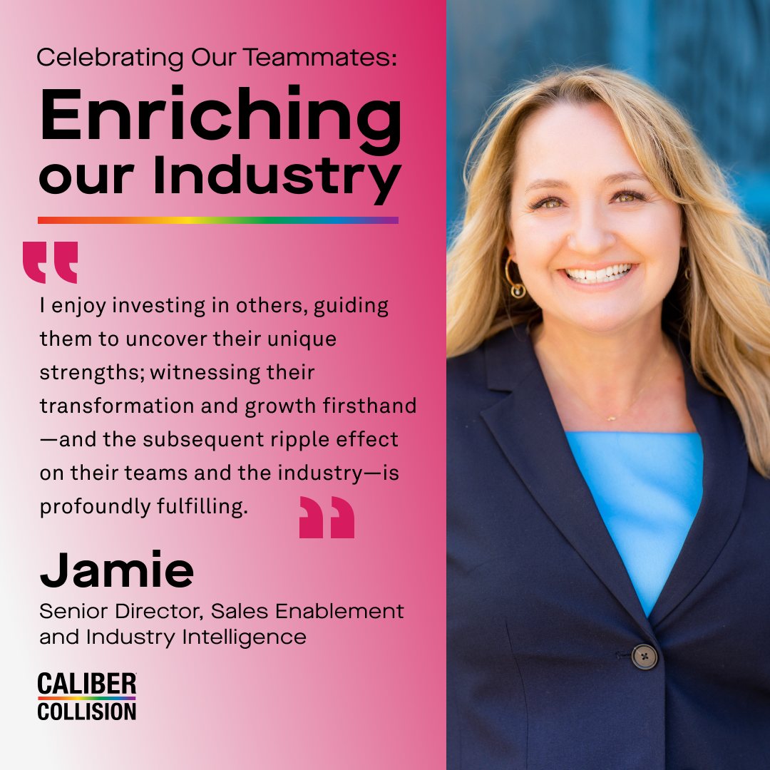 Enriching Our Industry feature: Jamie, Senior Director, Sales Enablement and Industry Intelligence